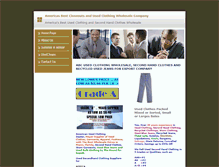 Tablet Screenshot of americasbestcloseouts.com